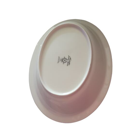 Noritake Ivory China Pattern Lexine 7007 Oval Serving Bowl Vintage - Picture 2 of 8